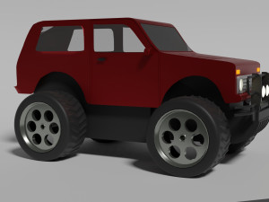 offroad car - rc car Modèle 3D