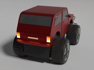 offroad car - rc car Modèle 3D
