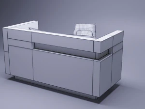 reception desk 3D Model