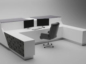 reception desk 3D Model