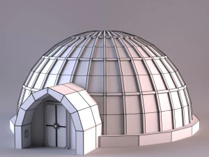 sci-fi iglo house 3D Model