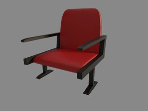 movie theater 3D Model