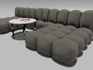 home cinema room 3D-Modell