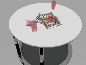 home cinema room 3D-Modell
