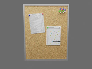 cena interior da sala de aula Modelo 3D