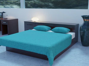underwater hotel room 3D Model