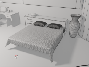 underwater hotel room Modelo 3D