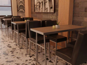 cafe interior 3D Model