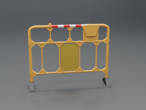 road barriers - 6 barrier 3Dモデル