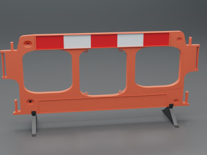 road barriers - 6 barrier 3Dモデル