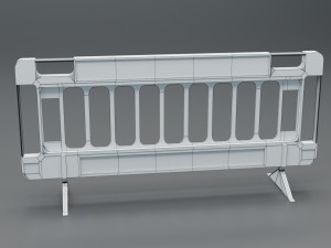 road barriers - 6 barrier 3Dモデル