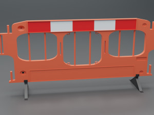 road barriers - 6 barrier 3Dモデル