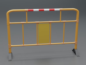 road barriers - 6 barrier 3Dモデル