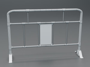 road barriers - 6 barrier 3Dモデル