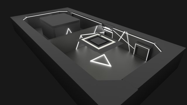 store area interior 3D Model .c4d .max .obj .3ds .fbx .stl .blend 