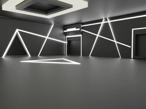 інтер'єр магазинної зони 3D Модель