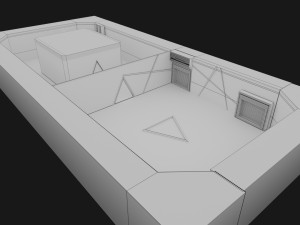 store area interior 3D Model