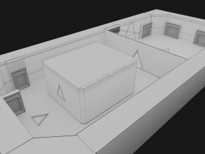 store area interior 3D Model