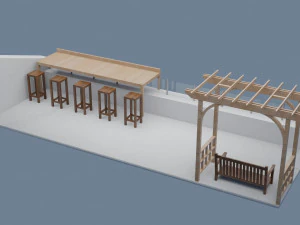 terrace - roof 3D Model