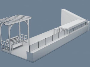 terrace - roof 3D Model