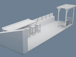 terrace - roof 3D Model