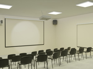 presentation room interior 3D Model