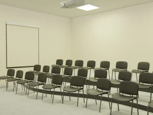 presentation room interior 3D Model