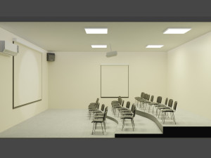 presentation room interior 3D Модель