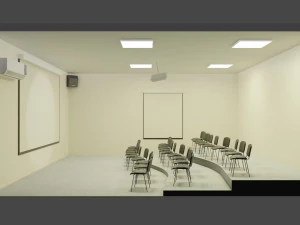 presentation room interior 3D Model