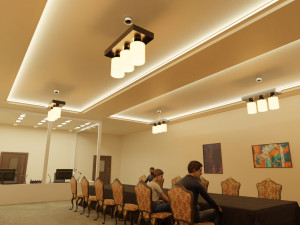VR Conference Meeting Room 3D Модель