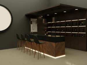 Supporto da bar Modello 3D