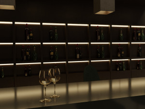 Bar Stand Model 3D