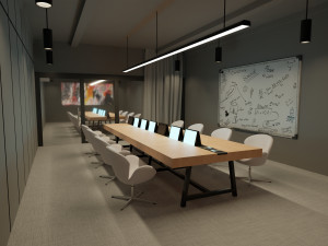 Meeting Room VR 3D Model