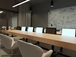 Meeting Room VR 3D Model