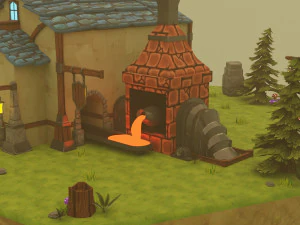 Medieval Blacksmith 3D Model