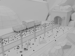 Western Environment Modelo 3D