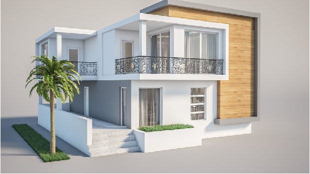 house Model 3D .c4d .max .obj .3ds .fbx .stl .blend 