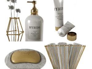 bathroom accessories 3D Model
