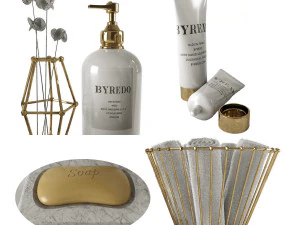 bathroom accessories 3D Model