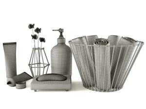 bathroom accessories 3D Model