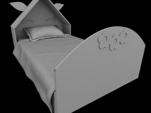 baby bed 3D Model