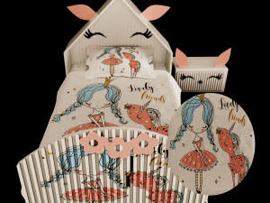baby bed 3D Модель