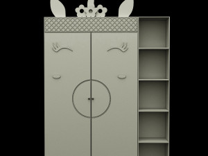 baby wardrobe Modello 3D