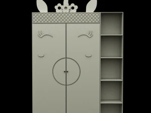 baby wardrobe 3D Model