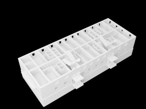 ussr house stalinka 3D Model