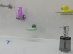 bathroom collection 3D 模型