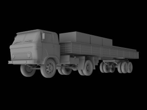 kaz 606 3D 모델