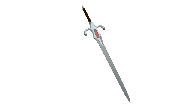 the sword-lowpoly 3D 모델 .c4d .max .obj .3ds .fbx .stl .blend 