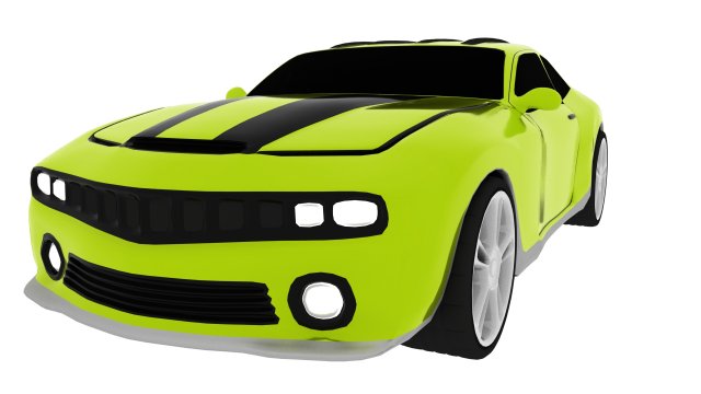 camaro 3D 모델 .c4d .max .obj .3ds .fbx .stl .blend 