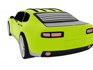 camaro 3D 모델